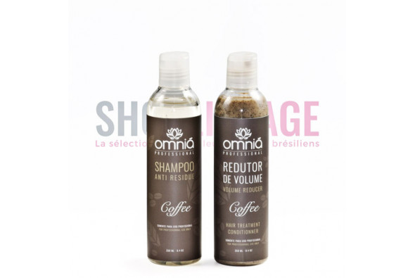 OMNIA COFFEE Kit lissage brésilien 2x250ml