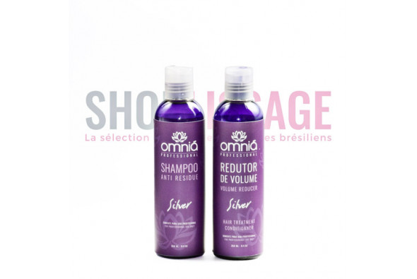 OMNIA SILVER Lissage brésilien kit 2x250ml