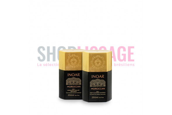 INOAR Marroquino kit lissage brésilien 2x250ml