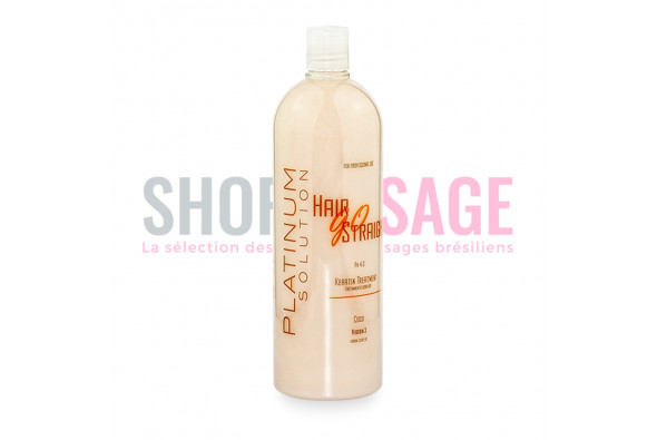 Hair Go Straight PLATINUM Lissage brésilien 1 litre