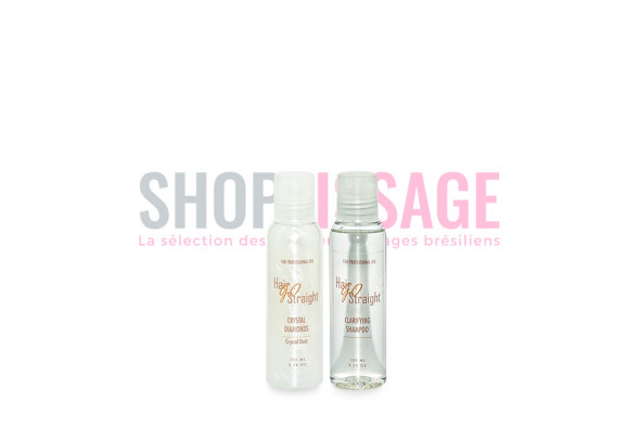 Hair Go Straight CRYSTAL kit lissage brésilien 100ml