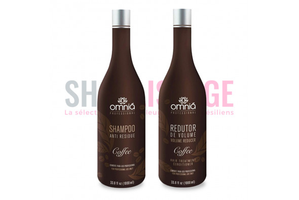 Lissage brésilien OMNIA COFFEE 2x1 litre