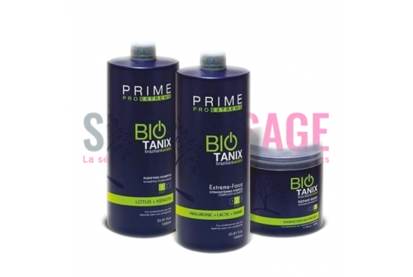 Lissage tanin PRIME Bio TANIX 2x1 L + masque