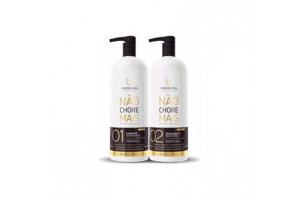 Lissage brésilien BORABELLA Nao Cho mais kit 2x1 L